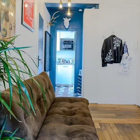 Apartamento Design Apt In The Belleville Area *